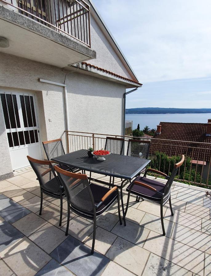 Seaview Apartment With Balcony And Terrace Barac Цриквеница Экстерьер фото